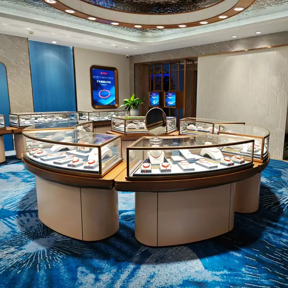 गहने प्रदर्शन तालिका के प्रकाश प्रभाव और प्रदर्शन तकनीक क्या हैं?