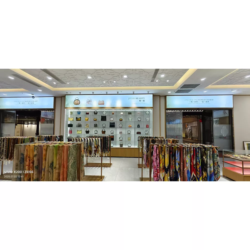 स्टेनलेस स्टील महिलाओं के वस्त्र प्रदर्शन रैक